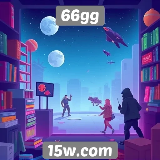 Explorando a biblioteca de jogos disponíveis no 66gg